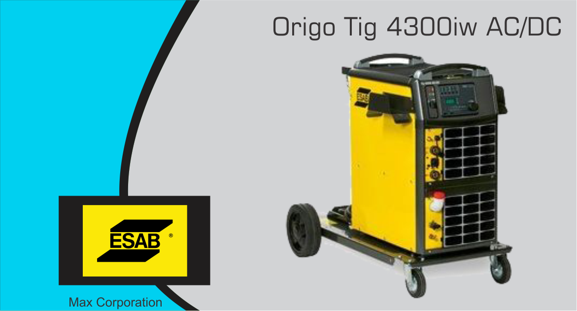 Origo Tig 4300iw AC/DC, TA24 AC/DC